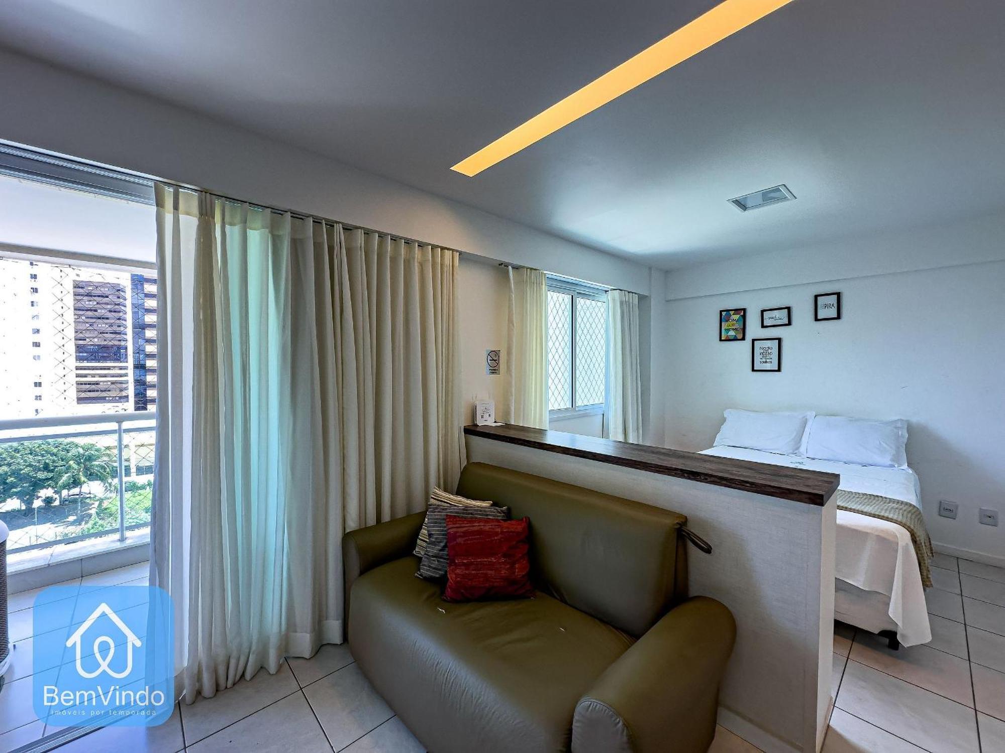 Apartamento Ao Lado Do Salvador Shopping 3 ภายนอก รูปภาพ